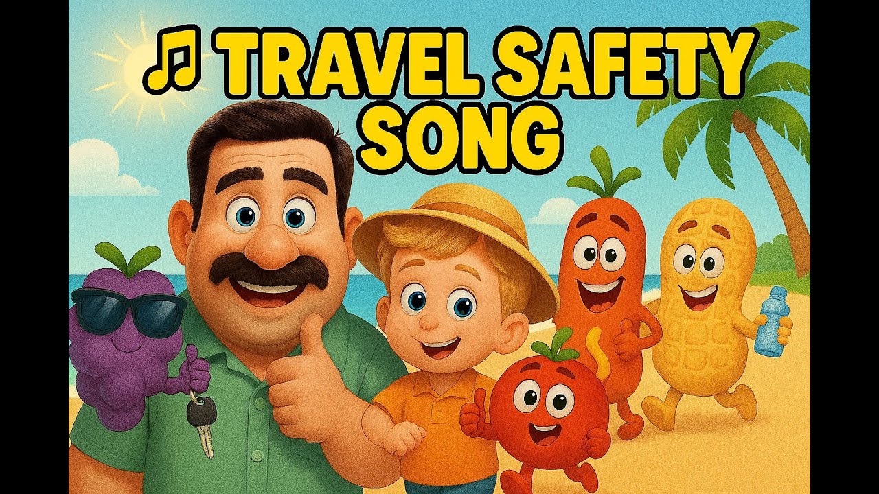 Going on Vacation? Watch This Travel Safety Song for Kids | Junior and Dad
