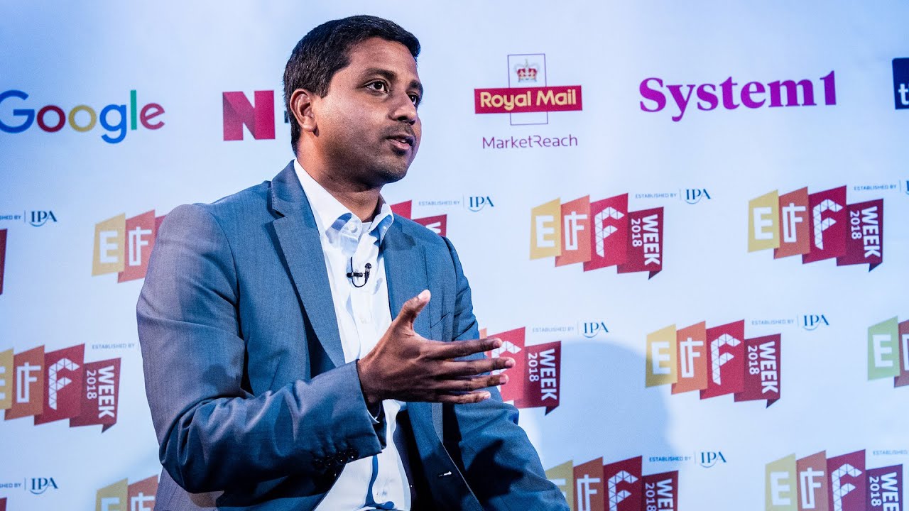 The future of brands and agencies, a CEO's  perspective - Nigel Vaz at #EffWeek 2018