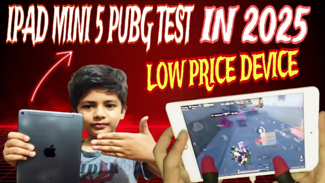 Ipad mini 5 | ipad mini 5 pubg test 2025 | power of 60fps | ipad mini 5 price in Lahore