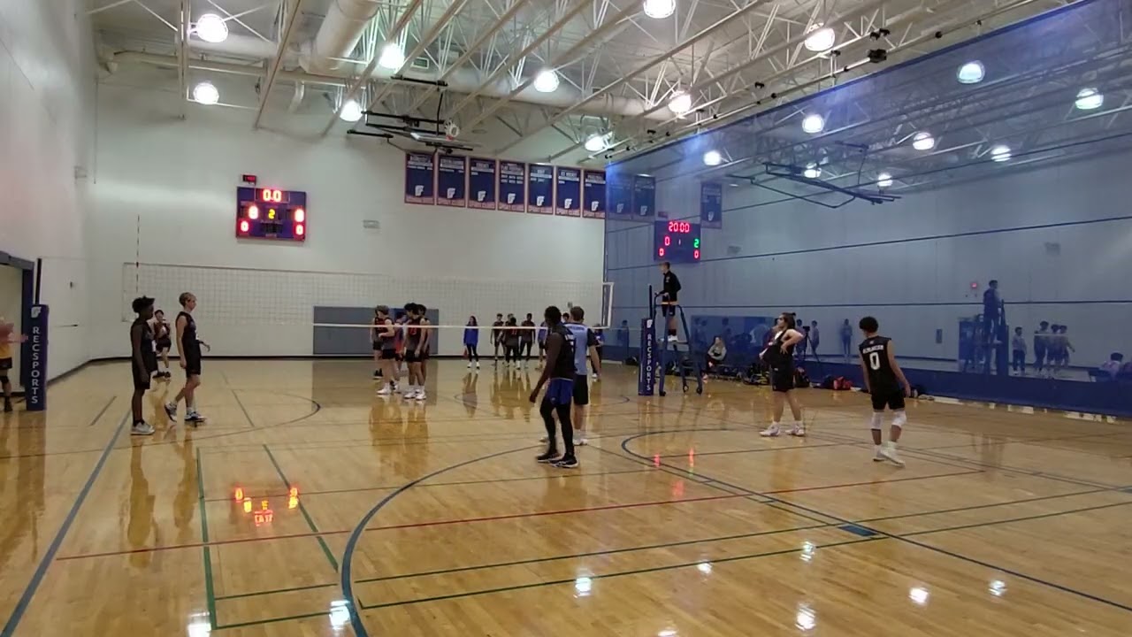 UNF Men's Volleyball vs UF B (UF Opening Tournament) Game 2 Sets 1 and 2