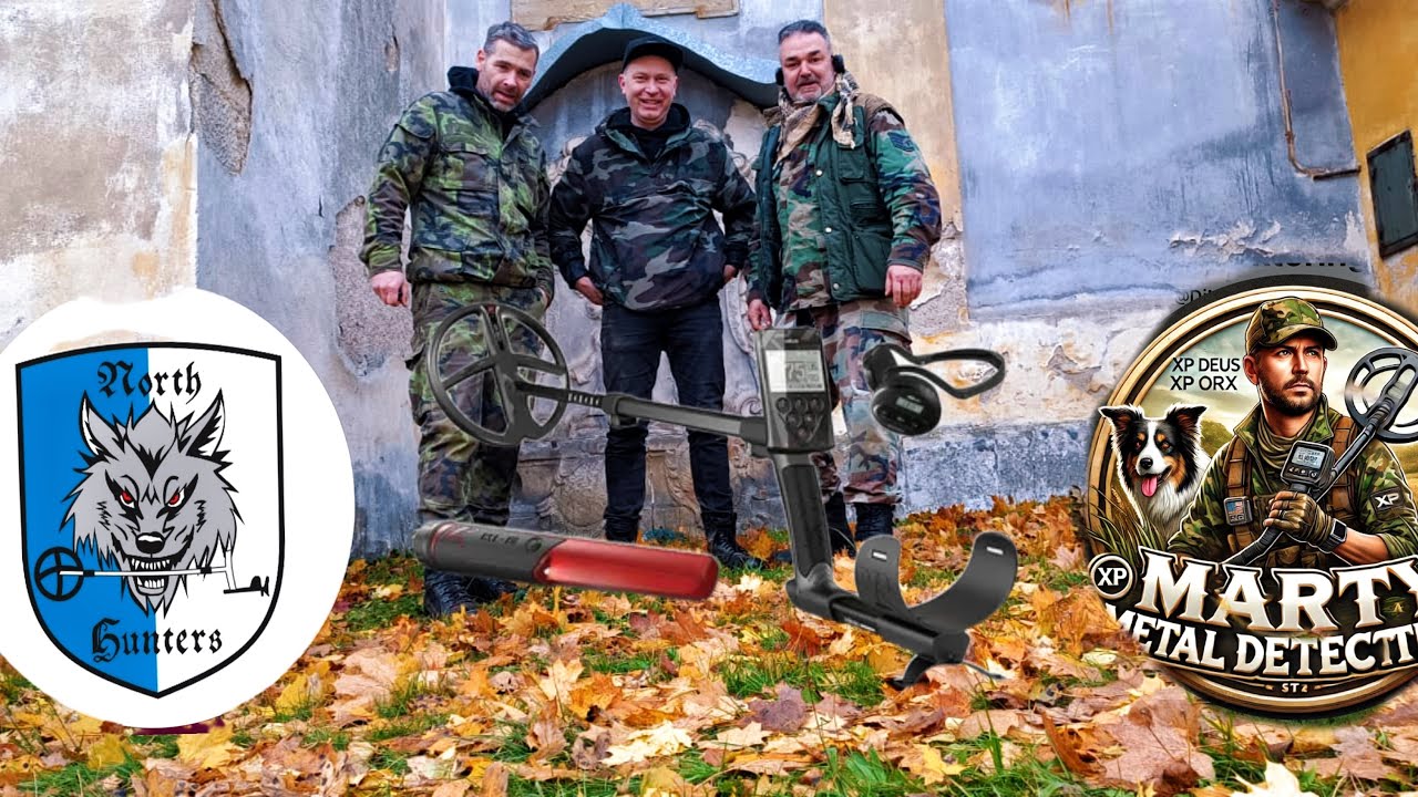 🚀🍀Výprava s detektory za poklady u starého kostela v severních Čechách – kopa měďáků🪙🪙🪙