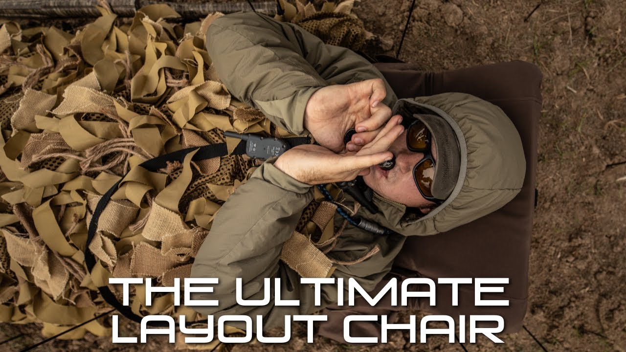 The ULTIMATE Layout Chair - Kickback™ by Dive Bomb Industries