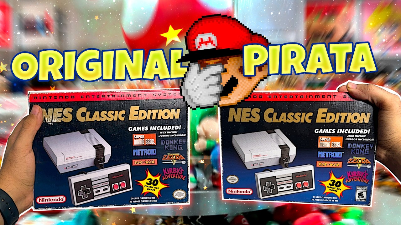 Mini NES PIRATA vs Mini NES ORIGINAL: La conseguimos en el TIAGUIS y No Esperábamos Este Resultado