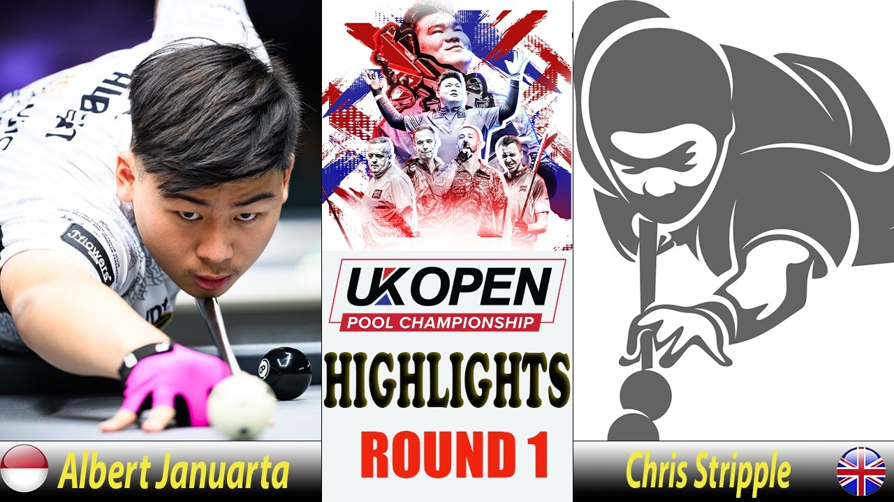 HIGHLIGHTS | Albert Januarta vs Chris Stripple | UK OPEN POOL CHAMPIONSHIP 2026