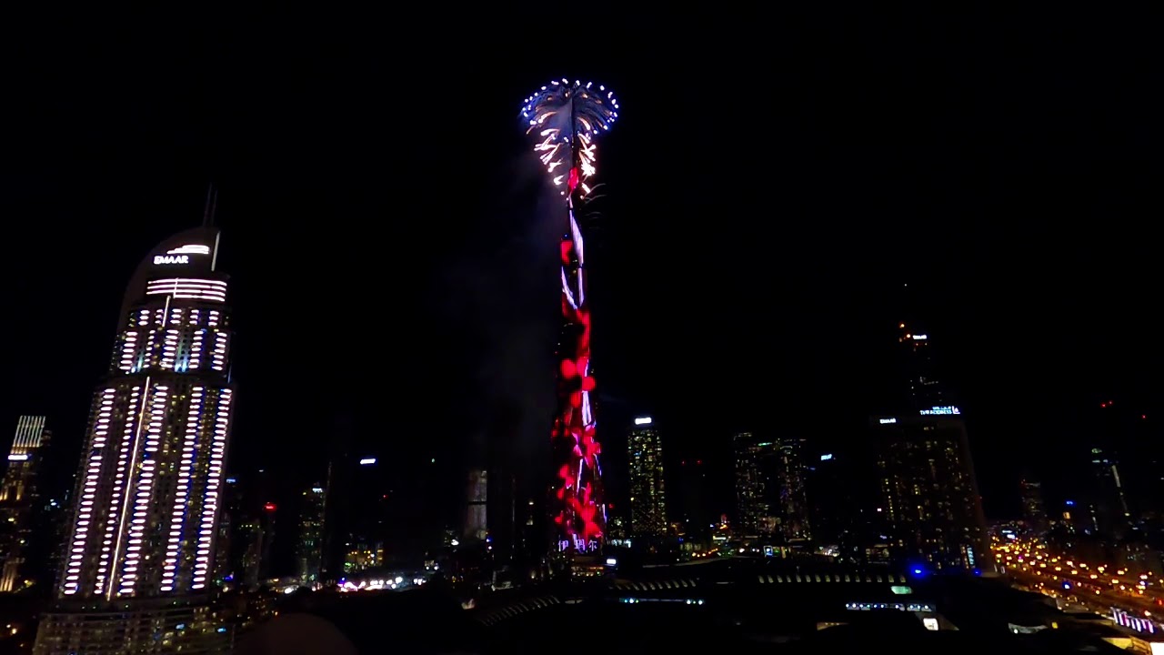 Dubai Burj Khalifa Firework 2021, 두바이 불꽃 쇼