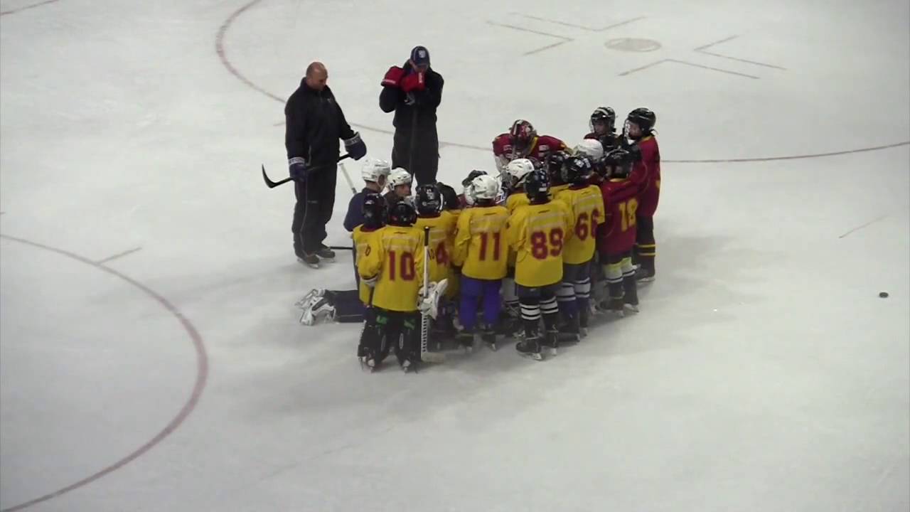 Small Area Games Practice - Slovak Hockey Coaching Clinic, Piestany, SVK