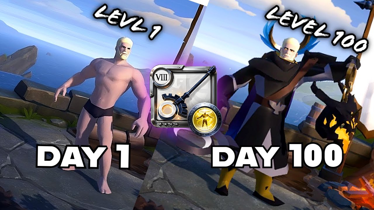 ZERO TO HERO Lifetouch  - From Level 0 To Level 100  - In 13 hours  (Cajado Avivador) Albion Online