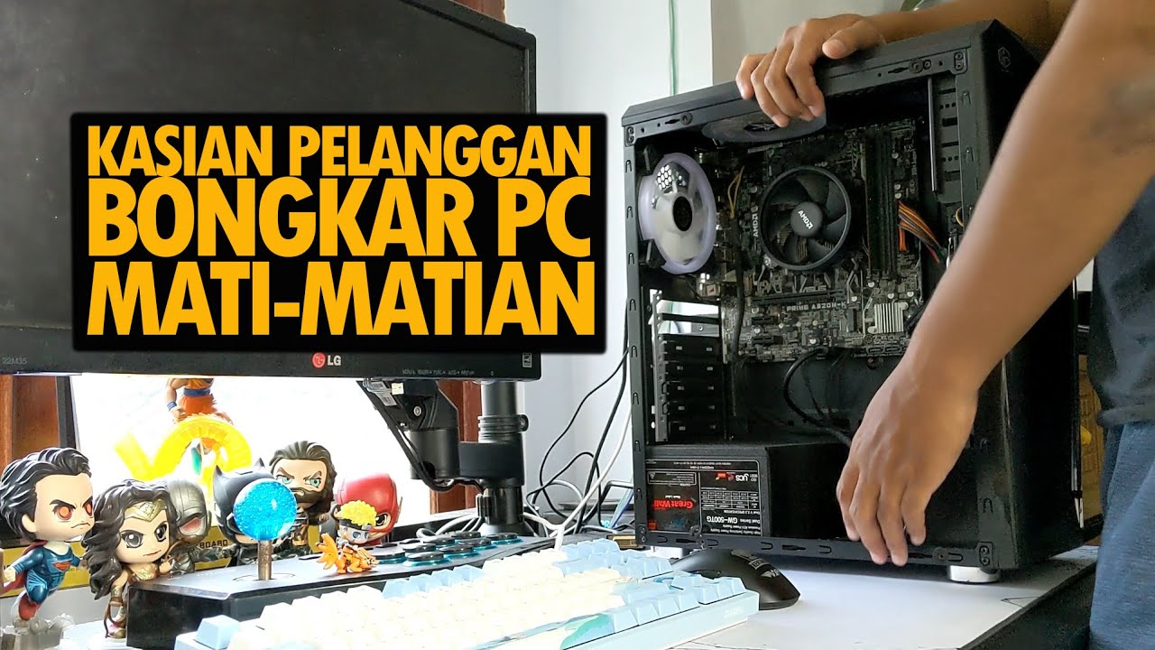 PC Pelanggan Kita Rusak, PC Hidup Tapi Gak Nampil Di layar