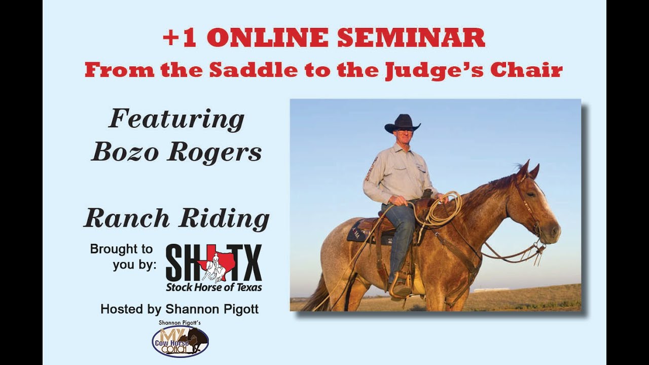 +1 Webinar: Ranch Riding   Large 540p