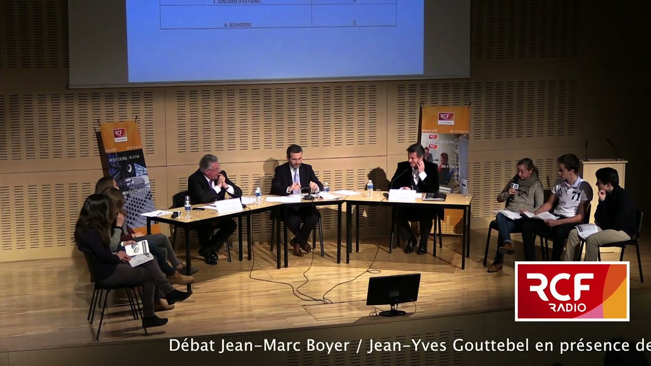 DEBAT RCF63 Jean-Marc Boyer / Jean-Yves Gouttebel
