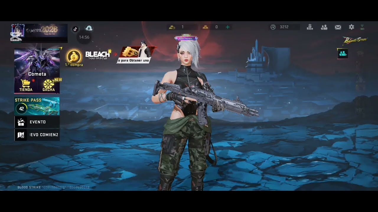 Blood strike por Bleach con la Tensa Zangetsu @bloodstrike_official #bloodstrike 
