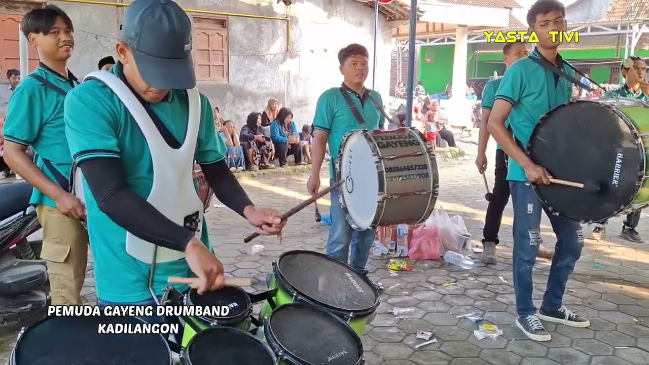 Keren Parah‼️ 1001 Macam Versi Pemuda Gayeng Drumband Kadilangon 