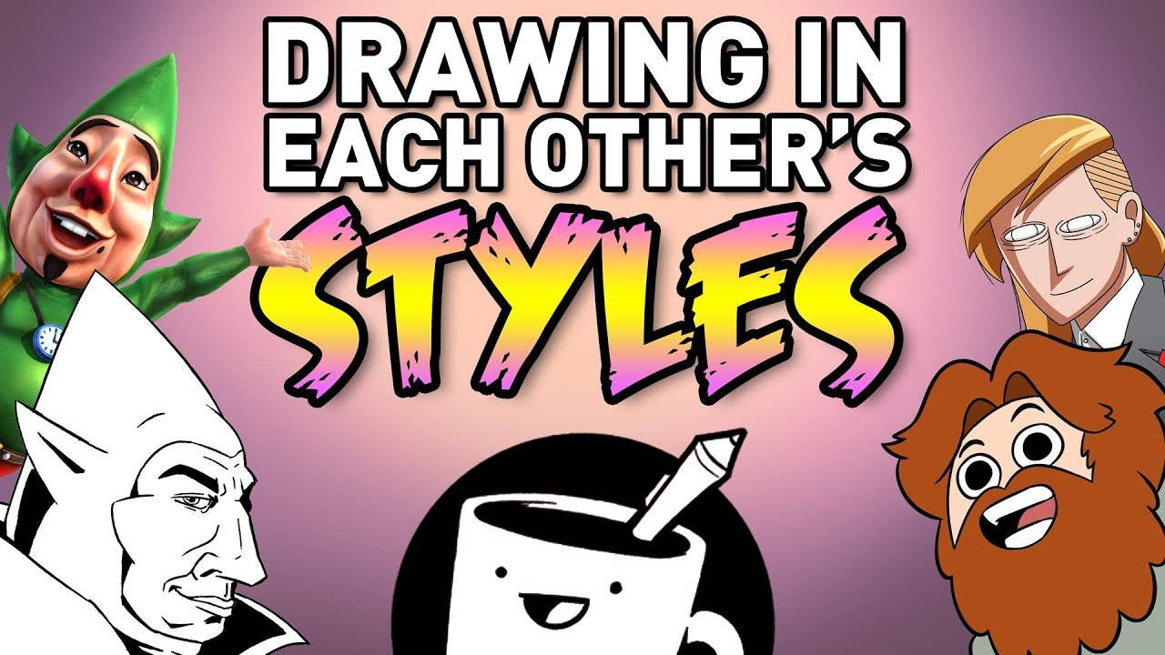We Draw Nintendo Characters in Each Other's Styles (PART 3)