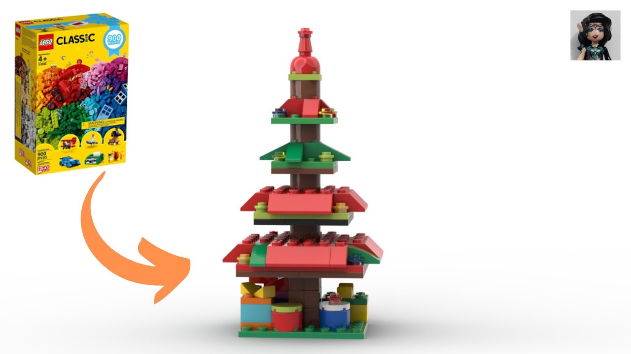 CHRISTMAS TREE Lego classic 11005 ideas How to build