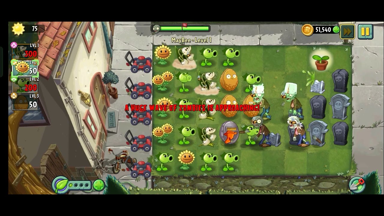 Plant vs Zombies 2// #zombies // Zombies are so scary