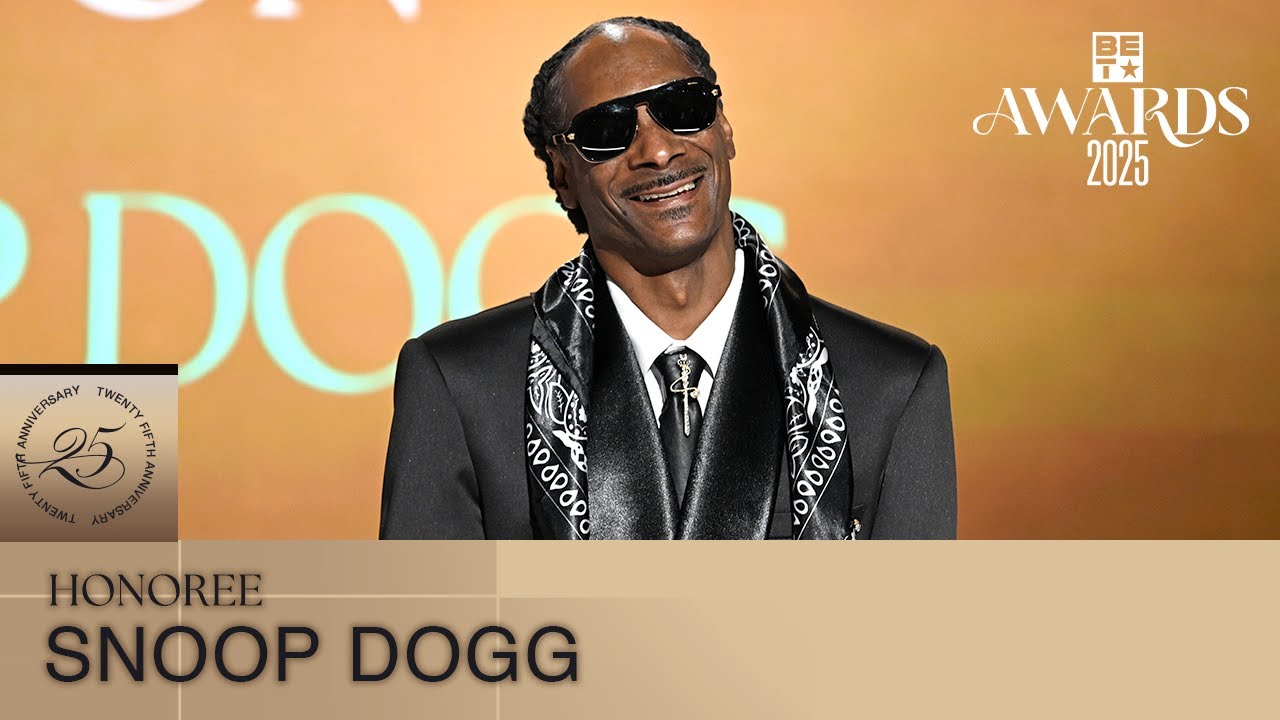 Snoop Dogg Accepts Ultimate Icon Honor With Style and Legacy | BET Awards ’25