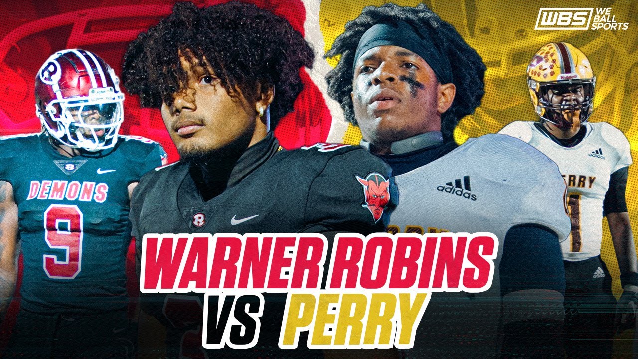 🚨 A THRILLER Down to The Last Play!🔥 | Warner Robins vs Perry Full Game Highlights