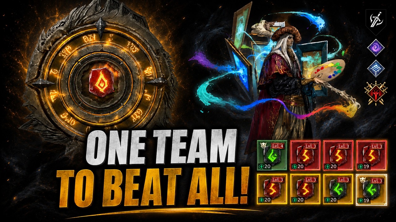 AMAZING META MALRIK TEAM | Great Way To Full Auto Clear EASY! | Watcher of Realms