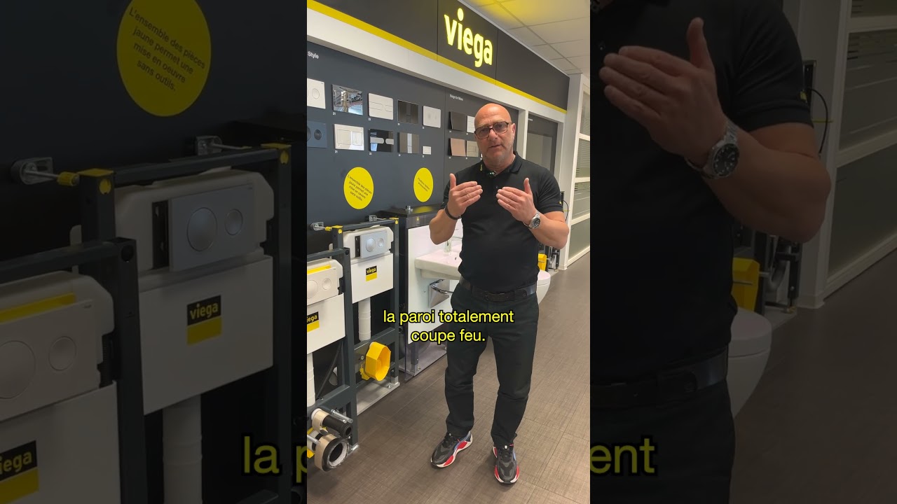 Le bâti-support Prevista de Viega pour les ERP et les normes incendies ! #bpt #ERP #sanitaire