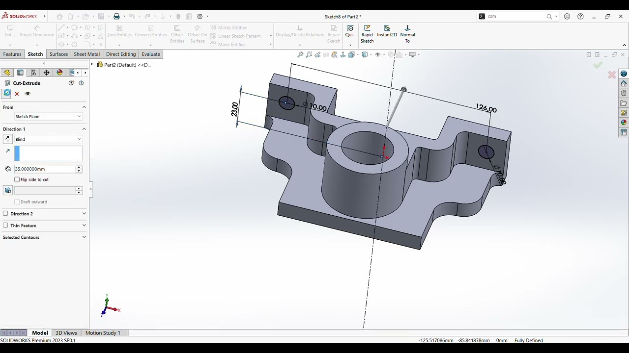 Day 1 SolidworksCAD Modelling