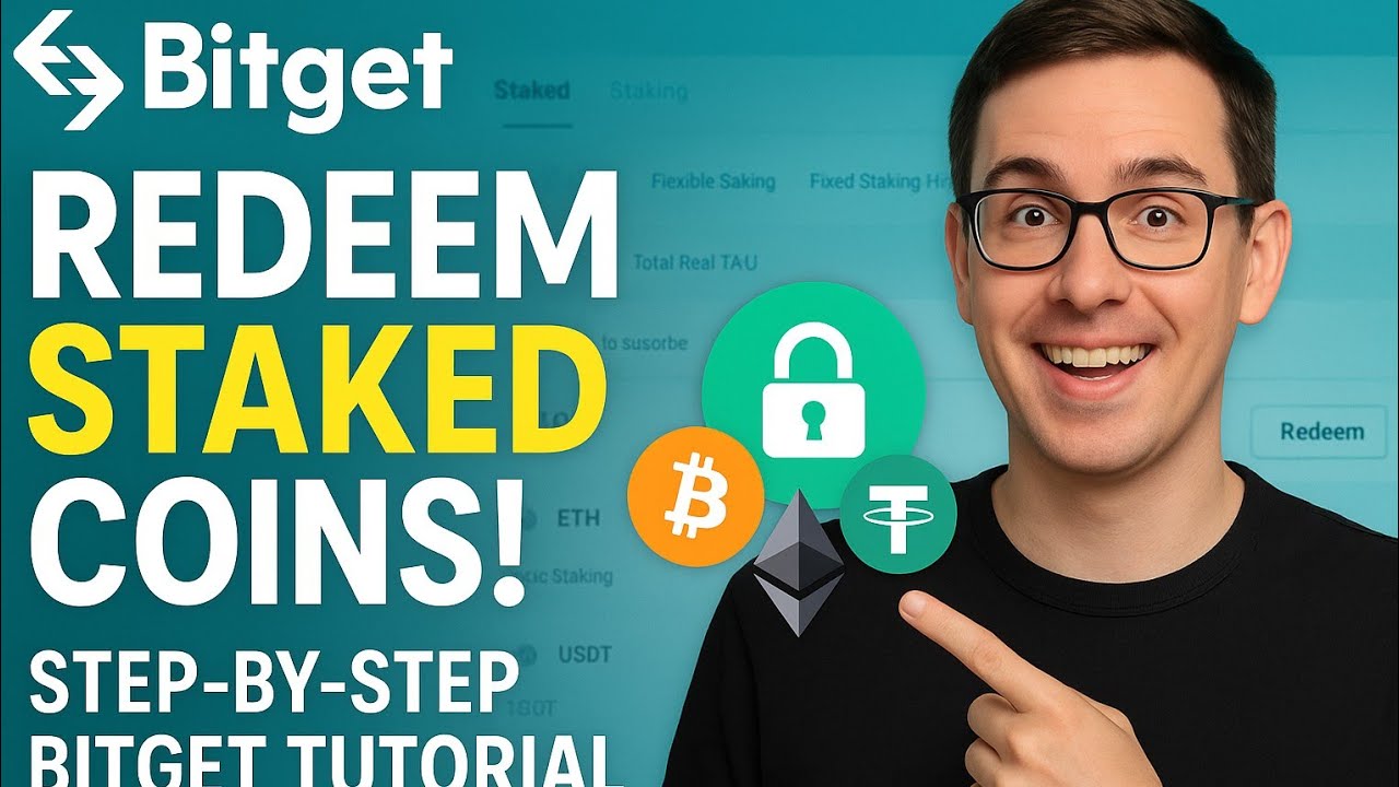 How to Redeem Your Staked Coins on Bitget | Bitget Tutorials for Beginners