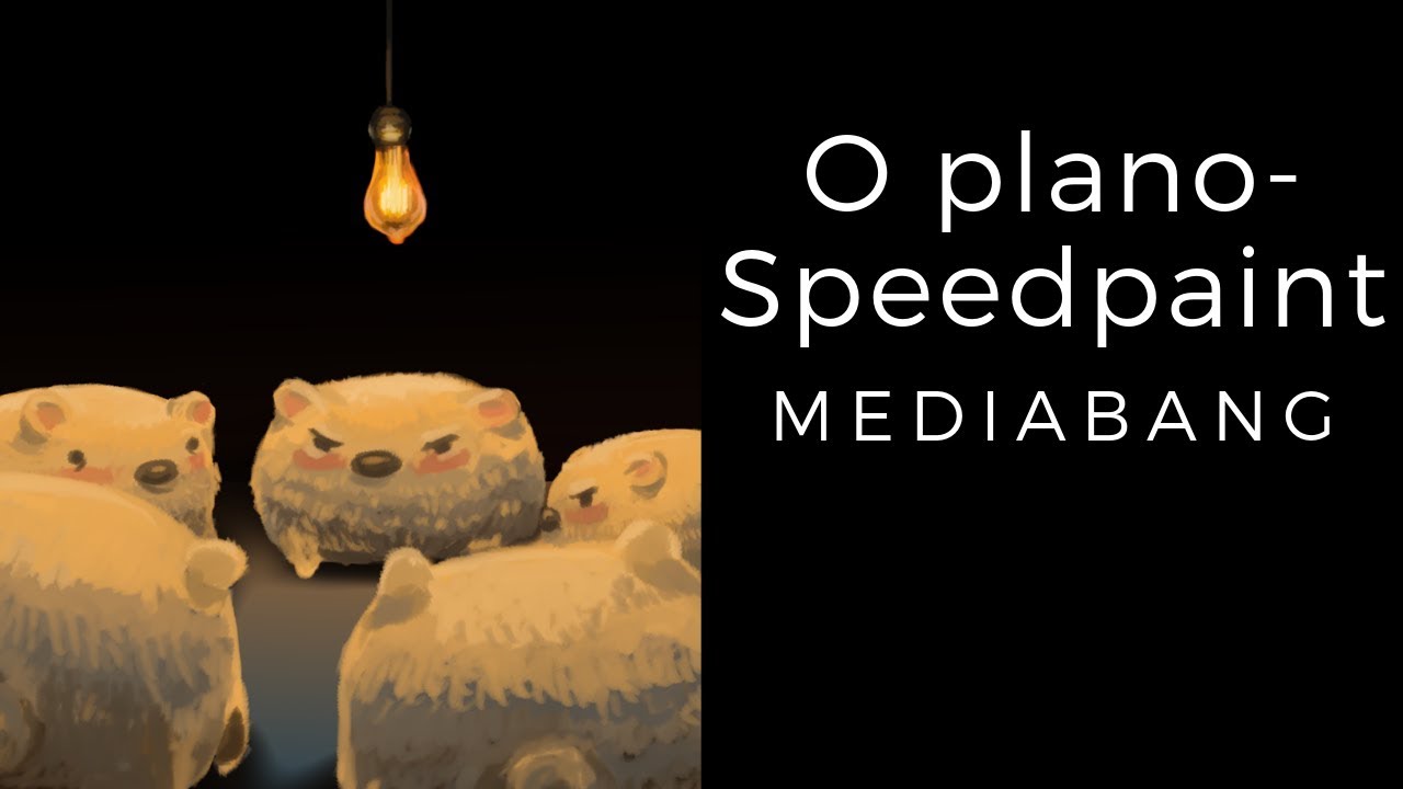 O PLANO - SPEEDPAINT MEDIABANG