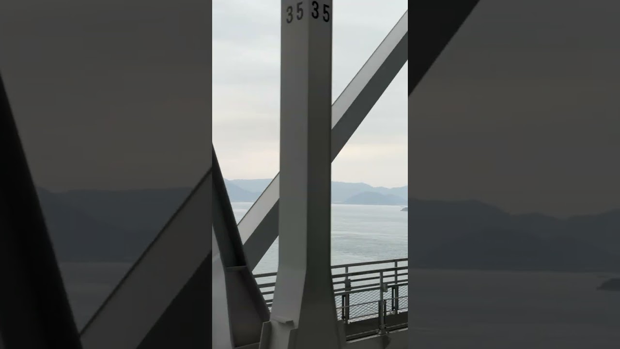 2026年2月16日　岡山発瀬戸大橋　特急南風