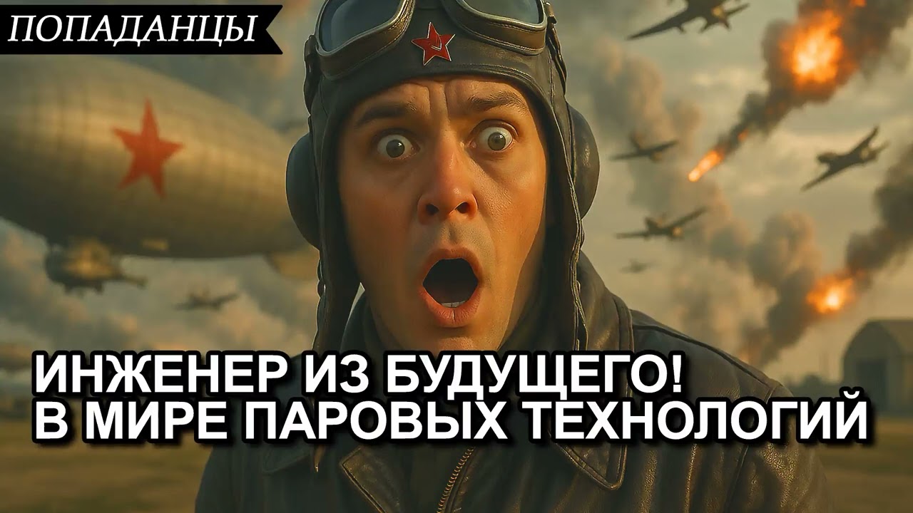 АУДИОКНИГА 💥 ПОПАДАНЦЫ 😱 ИНЖЕНЕР ИЗ БУДУЩЕГО. МИР ПАРОВЫХ ТЕХНОЛОГИЙ