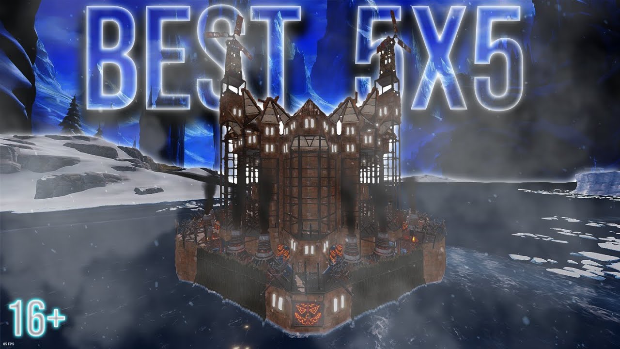 Possibly the BEST 5X5 | Zerg Base | Open-Core, Mountain Roof, Funnel Wall