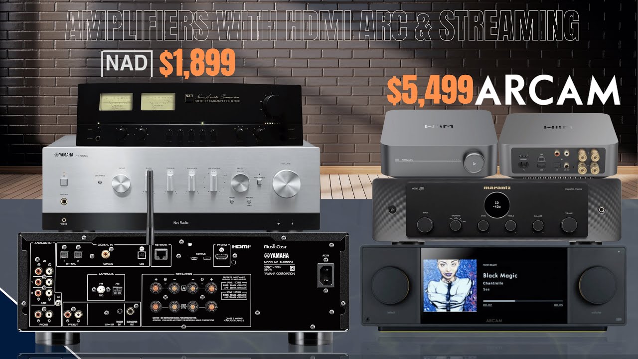 Best Integrated Amplifiers with HDMI ARC & Streaming (2025 Buyer&rsquo;s Guide)