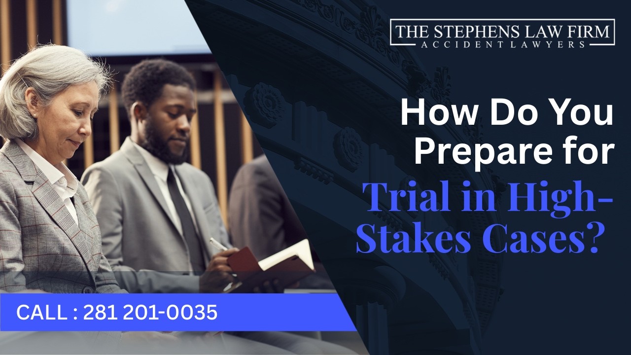 How Do You Prepare for Trial in High-Stakes Cases? | The Stephens Law Firm