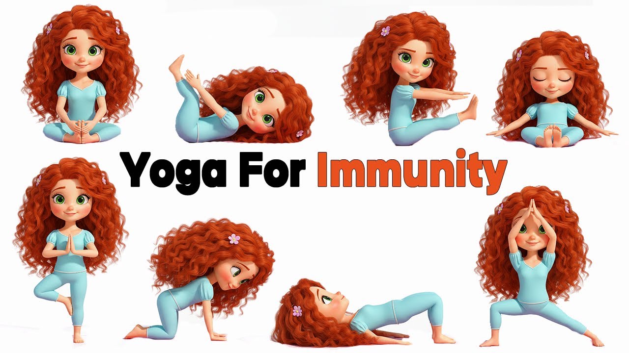 Yoga Flow for Immunity | Fun & Easy Yoga for Kids