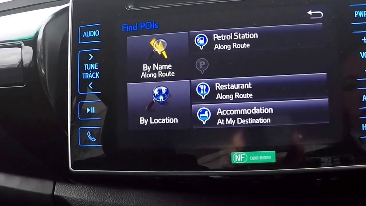 How To: Use Satellite Navigation - Toyota Hilux SR5