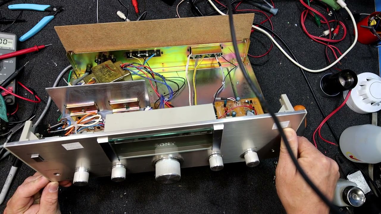 Sony Amplifier TA 212 check over