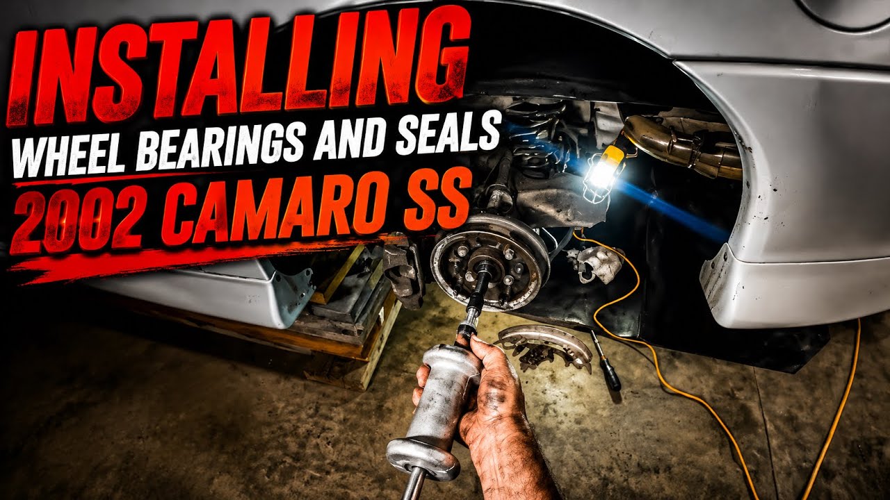 How to install wheel bearings and seals - Install new Wheel bearings and seals on 4th Gen Fbody.