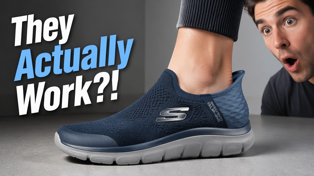 Работают ли странные туфли-слипы от Sketchers?