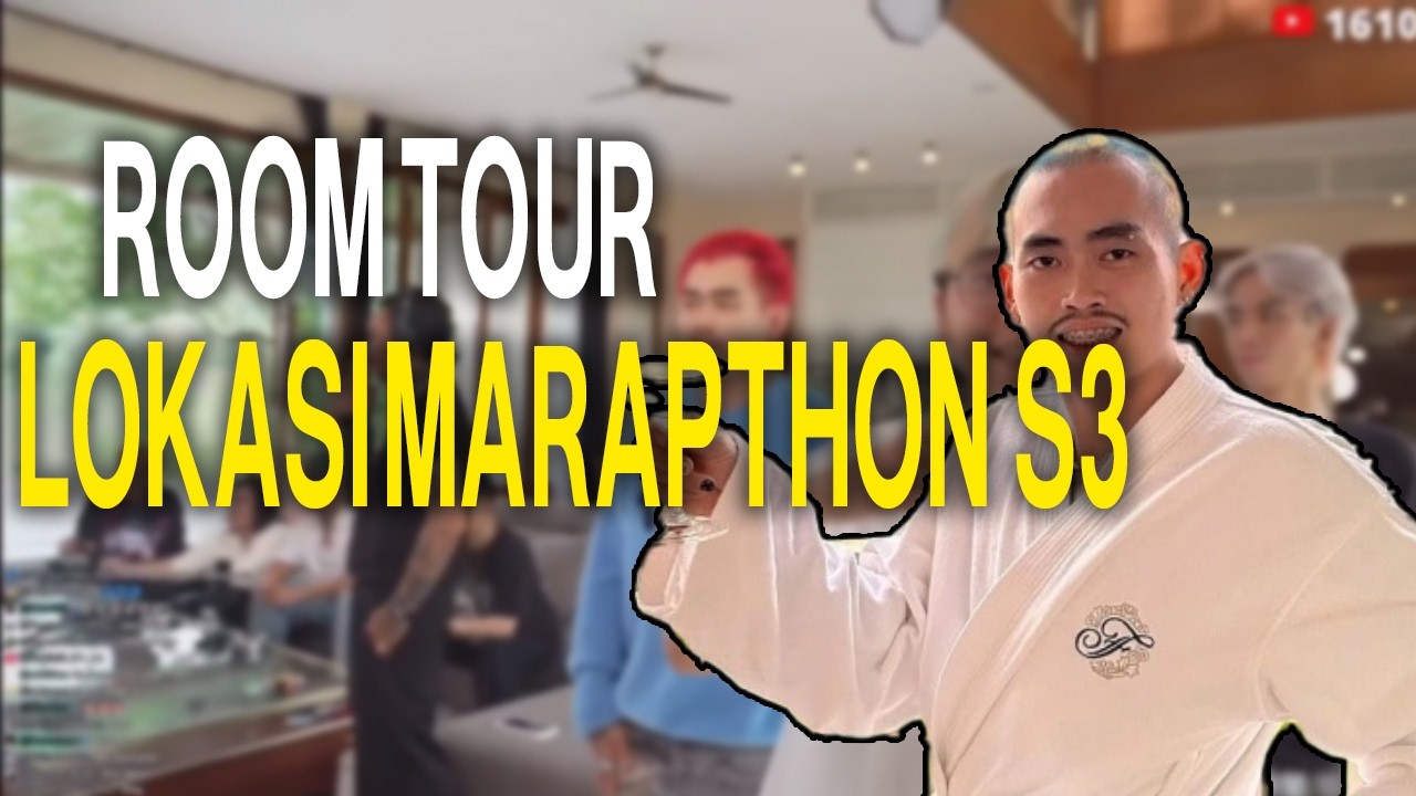 ROOM TOUR RUMAH MARAPTHON S3 #shorts #shortvideo #marapthons3