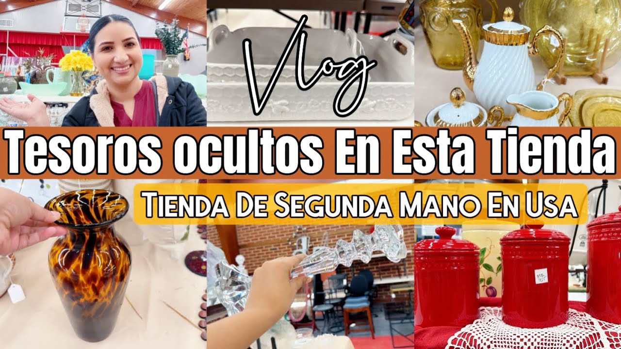 TESOROS ESCONDIDOS EN TIENDA DE SEGUNDA MANO/TIENDA DE SEGUNDA EN USA 