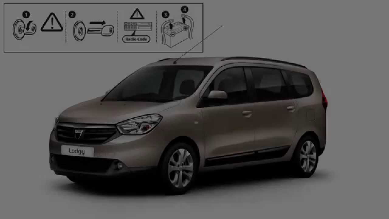 Dacia Lodgy Rear Cam Installation