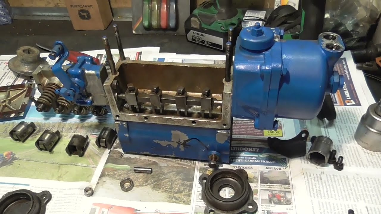 Fordson Major Minivaccia - hyvä esimerkki huoltamattomuudesta