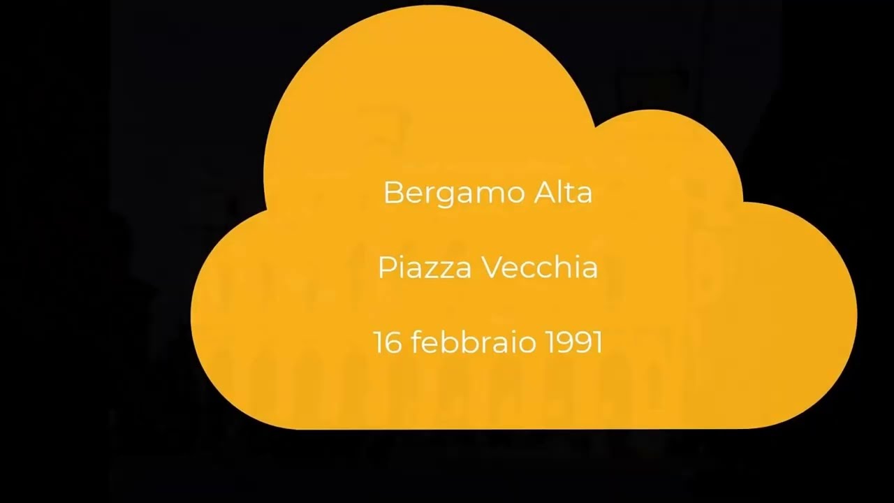 VIDEODIARY VIDEODIARIO vintage 16 febbraio 1991. Iseo, Bergamo, Milano - My Italy 520