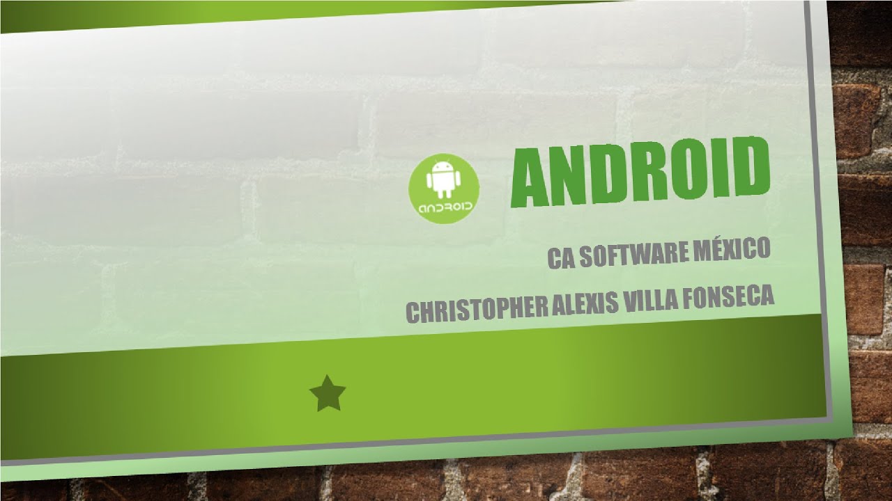 Software gratis (Open Source) &iquest;Qu&eacute; es Android? CA Software M&eacute;xico