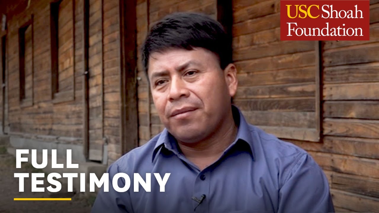 Jesús Tecú Osorio | Guatemalan Genocide Survivor | USC Shoah Foundation