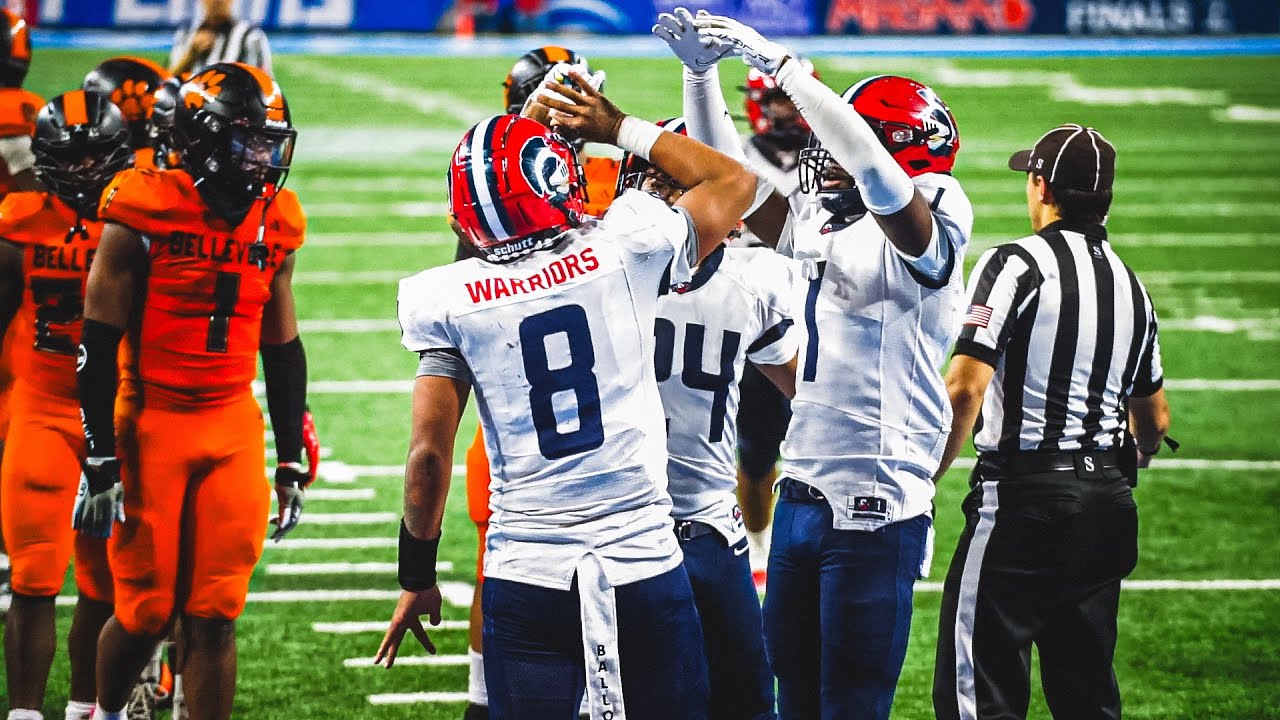 They SNAPPED 38 Game Win Streak😳 Southfield A&T vs. Belleville+ The Best Interception You Ever Seen
