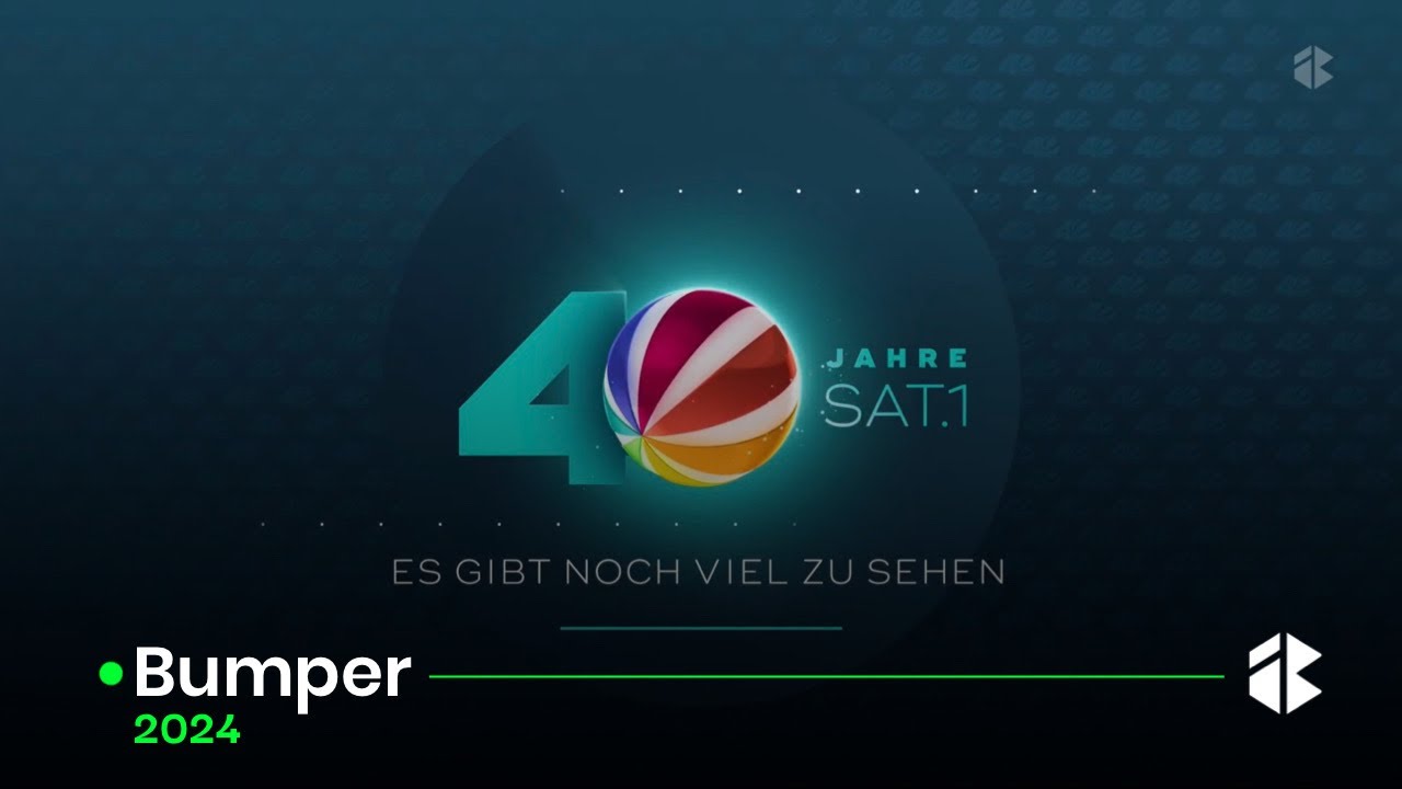 Sat.1 - 40th anniversary idents (2024)