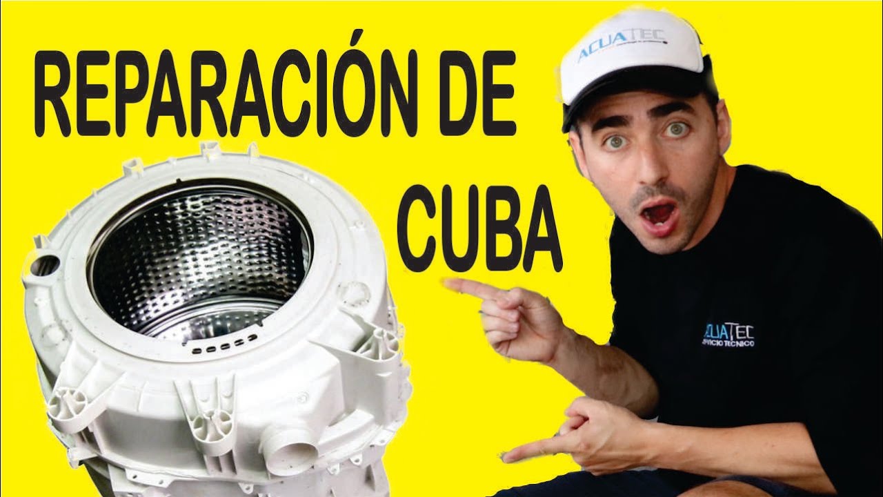 🔴 Reparaci&oacute;n de cuba para lavadoras | Parche. 👨&zwj;🔧