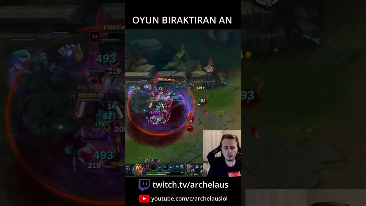OYUN BIRAKTIRAN AN #leagueoflegends #shorts #lol