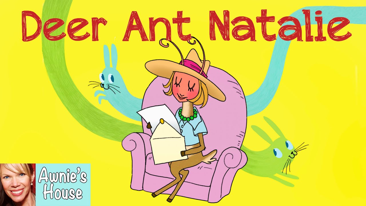 ☀️ DEER ANT NATALIE Homophone Fun! by Carey Dean Potash and Julia Edwards Kids Book Read Aloud