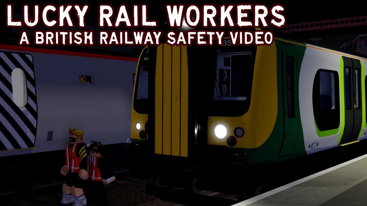 Lucky Rail Workers - A British Railway Safety Video