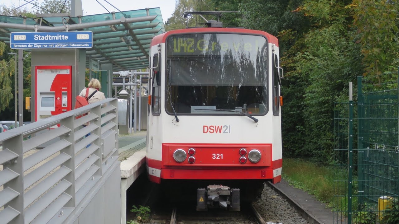 [Sound] Stadtbahn Duewag B80C (B6) | #321 | Dortmunder Stadtwerke AG (DSW21)